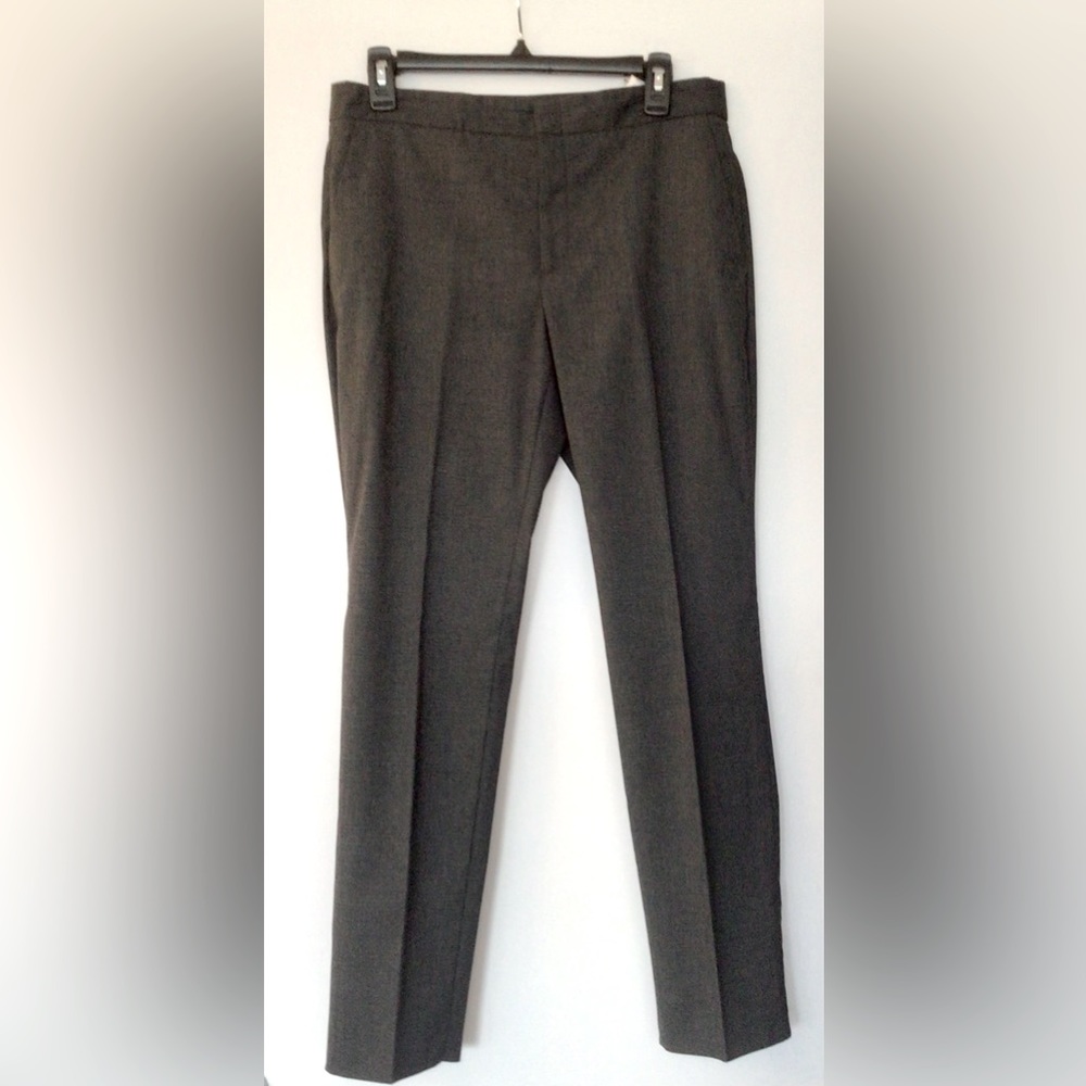 Zara Charcoal Grey Prince of Wales Plaid Pants - US 6